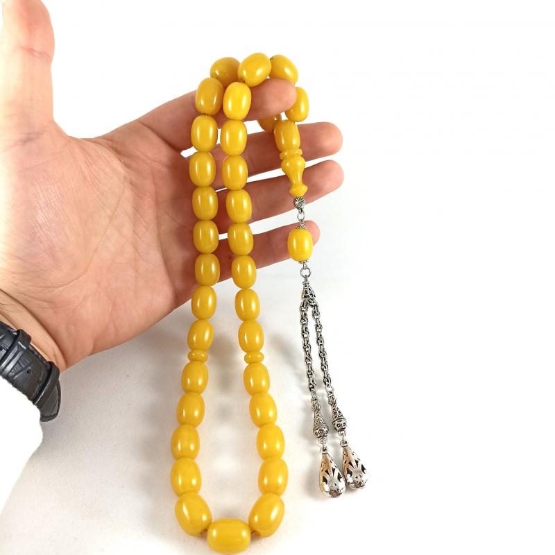 Selderesi | Capsul Cut Big Amber Tasbih