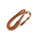 Selderesi | Capsule Cut Amber Tasbih with Pastel Brown beads