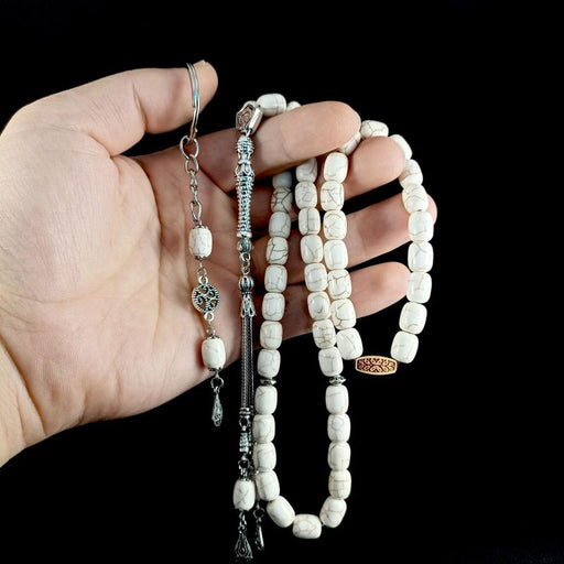 Selderesi | Ceyt Natural Stone Tasbih Set with Bracelet and Keychain Set