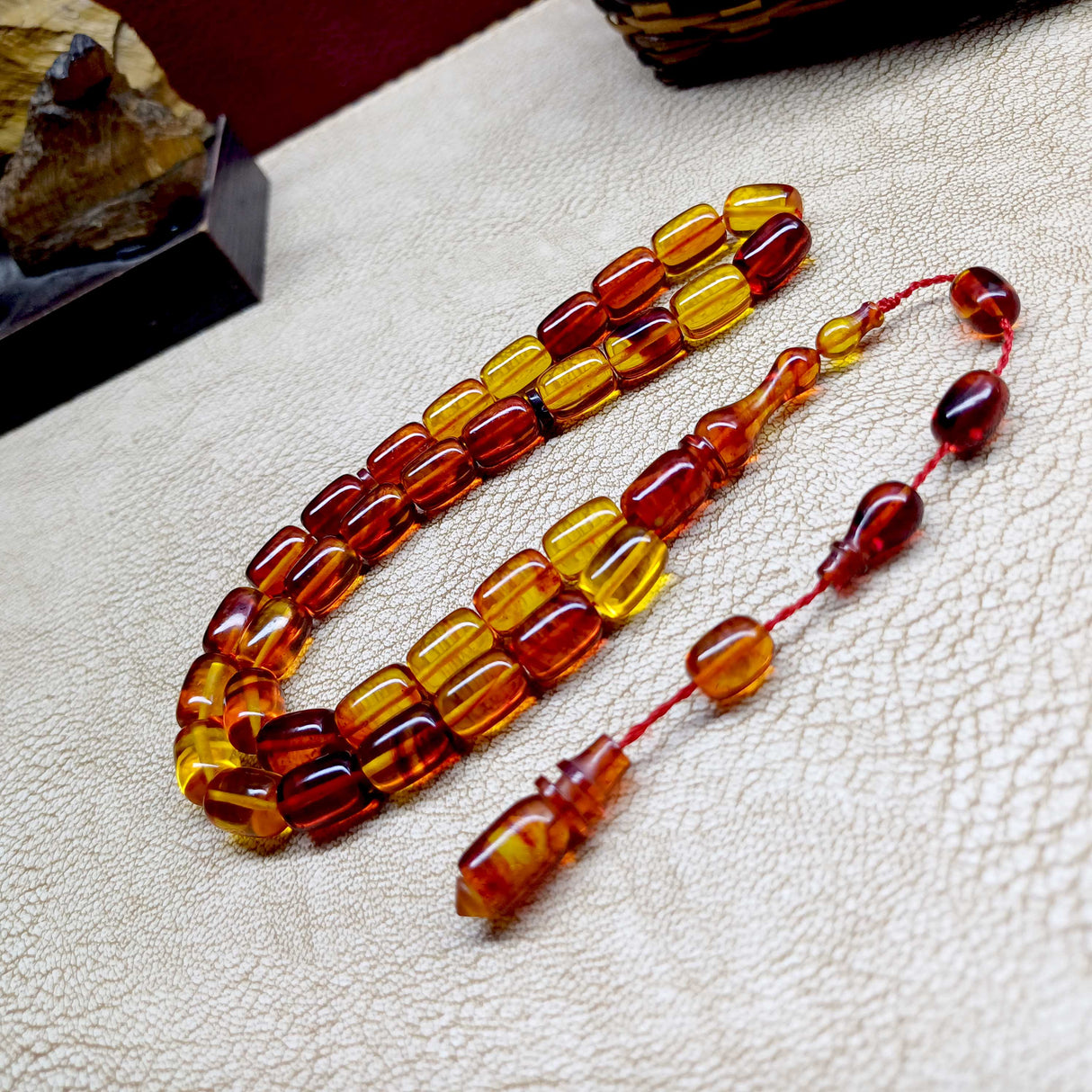 Selderesi | Darabaci Design Fire Amber Tasbih