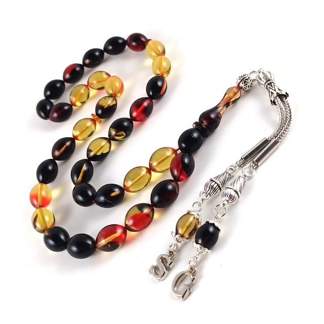 Selderesi | Darabci Design Special Color Fire Amber Tasbih