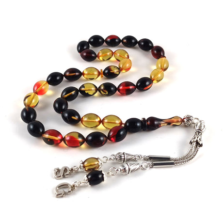 Selderesi | Darabci Design Special Color Fire Amber Tasbih