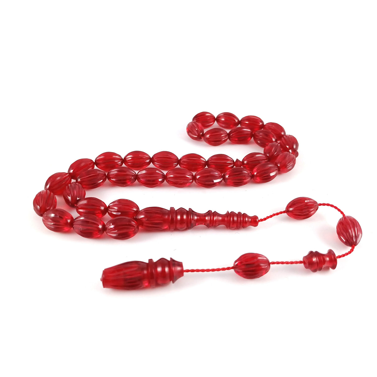 Selderesi | Master Craftmenship Fire Amber Tasbih