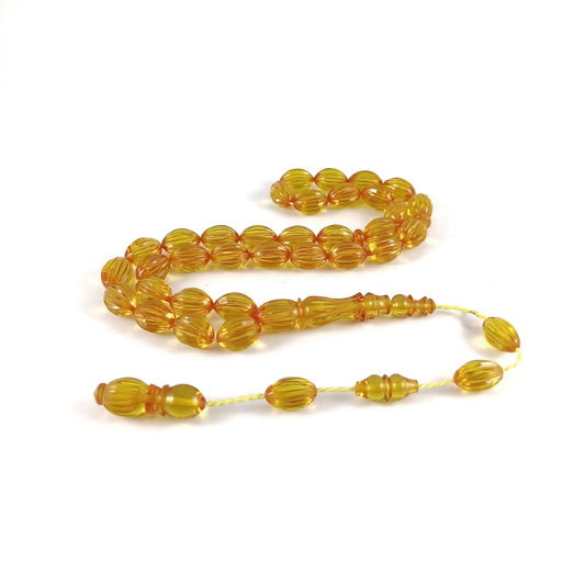 Selderesi | Master Craftsmanship Fire Amber Tasbih Selderesi Prayer Beads