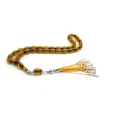 Selderesi | Ottoman Capsule Cut Amber Tasbih