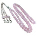 Selderesi | Pink Quartz Natural Stone 99 Beads Prayer Tasbih 8mm