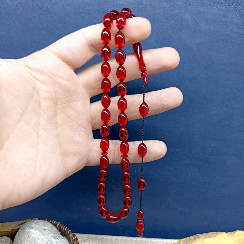 Selderesi | Red Fire Amber Tasbih