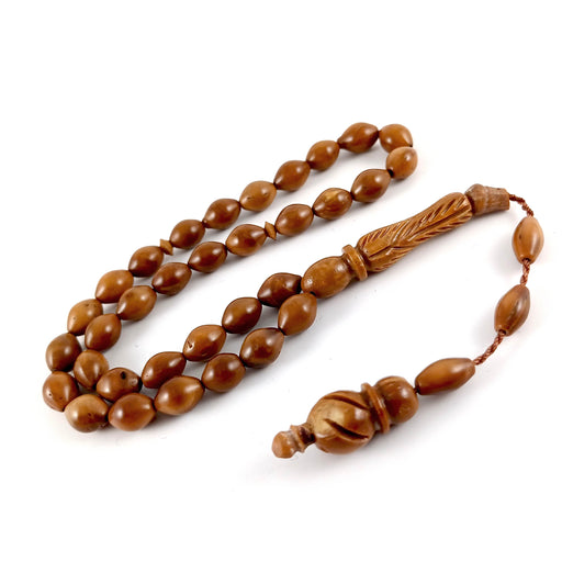 Selderesi | Slightly Defective Kuka Wood Tasbih with 33 Beads Selderesi Prayer Beads
