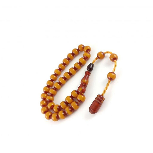 Selderesi | Sphere Cut Amber Tasbih Selderesi Prayer Beads