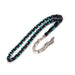 Selderesi | Synthetic Amber Tasbih with Dark Blue and Black beads