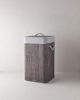 Premium-Bamboo-Woven-Laundry-Hamper-Anthracite
