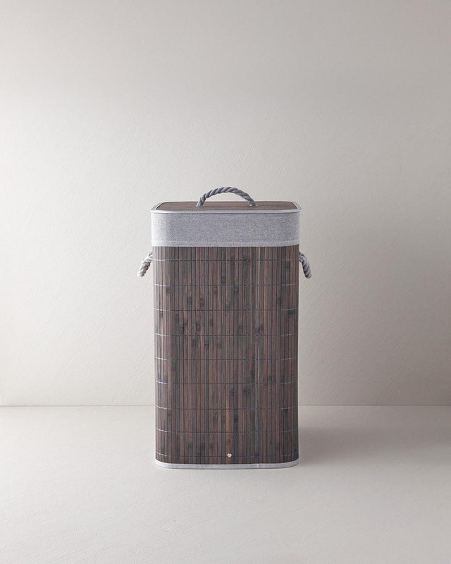 Premium-Bamboo-Woven-Laundry-Hamper-Anthracite