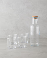 Selly Premium 5-Piece Transparent Glass Water Set