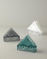Professional Grade Clear Glass Napkin Holder