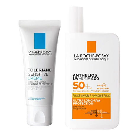 Sensitive Skin Hydrating Care & Ultra UVA SPF 50+ Sun Fluid Set - TryAladdin