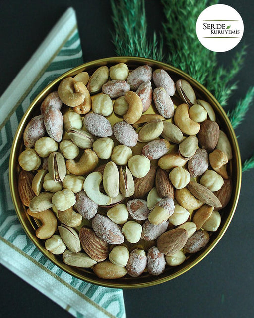 Serde | Deluxe Mixed Nuts (Salted Peanut, Hazenut, Pistachio, Almond, Cashew) Serde Mixed Nuts