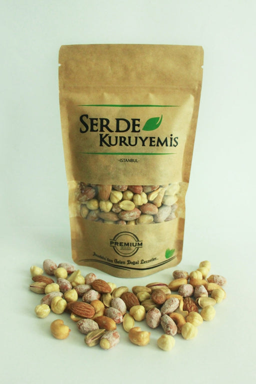 Serde | Deluxe Mixed Nuts (Salted Peanut, Hazelnut, Pistachio, Almond, Cashew)