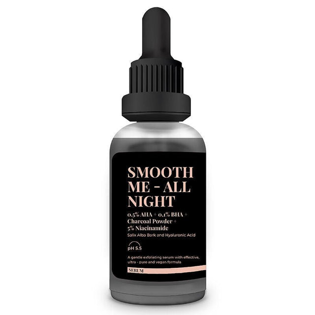 Serum - Matifying & Pore - Refining Black Serum with AHA BHA & Niacinamide - TryAladdin