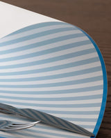 Set of 4 White and Blue Placemats for Dining Tables - TryAladdin
