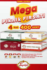 Seyidoglu Professional Assorted Breakfast Spreads Mini Portions - Honey, Hazelnut Cream, Strawberry Jam, Tahini Molasses - 100 x 15g - TryAladdin