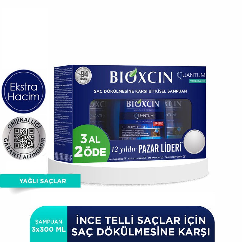 Shampoo - Anti - Hair Loss & Volumizing Care for Oily Hair with Biocomplex B11 - TryAladdin