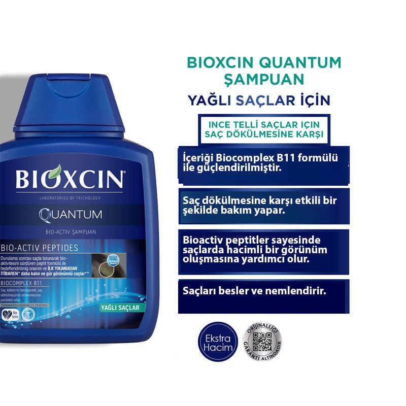 Shampoo - Anti - Hair Loss & Volumizing Care for Oily Hair with Biocomplex B11 - TryAladdin