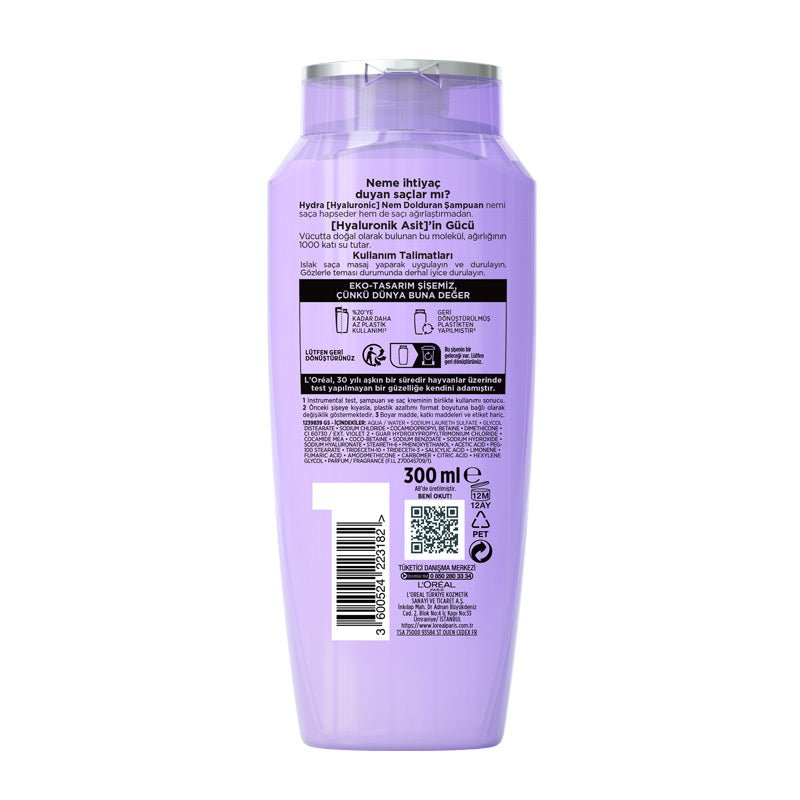 Shampoo - Hydrating & Shine - Boosting with Hyaluronic Acid - TryAladdin