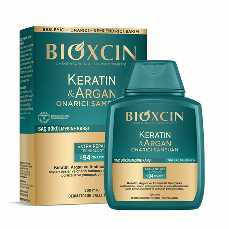 Shampoo - Keratin & Argan Repairing, Nourishing & Hair Loss Care - TryAladdin