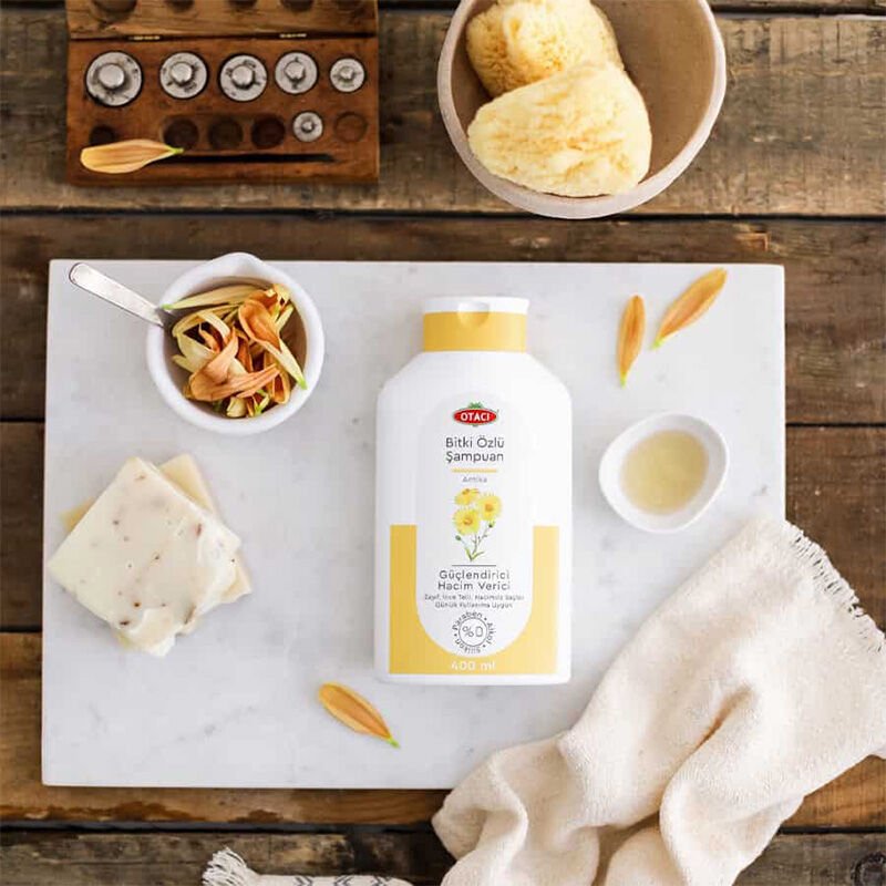 Shampoo - Strengthening & Volumizing with Arnica & Ginseng for Thin Hair - TryAladdin