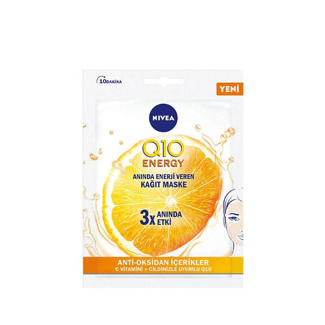 Sheet Mask - Anti - Aging & Hydrating with Q10 and Vitamin C - TryAladdin