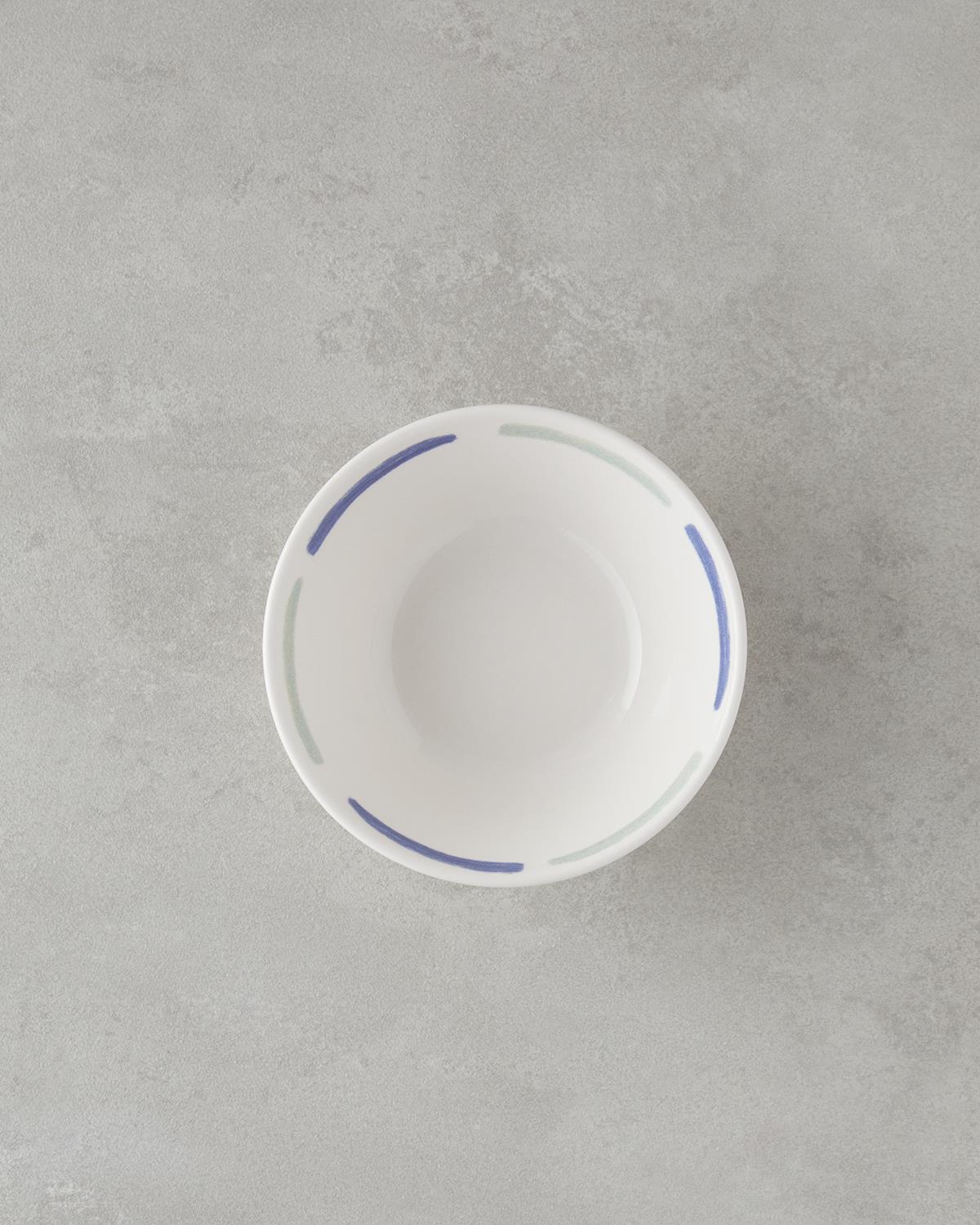 Premium Ceramic Serving Bowl Coastal Blue Green 15cm Professional Grade