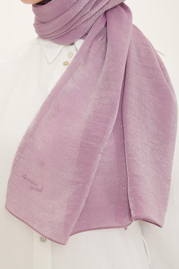 Shimmer Evening Shawl - Wrinkle - Free Lilac () - TryAladdin