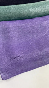 Shimmer Evening Shawl - Wrinkle - Free Lilac () - TryAladdin