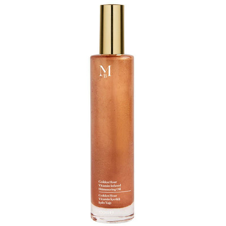 Shimmering Body & Hair Oil - Anti - Aging, Firming, Hydrating with Vitamins E & F - TryAladdin