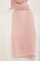 Shimmering Formal Shawl - Wrinkle - Resistant Pink - TryAladdin