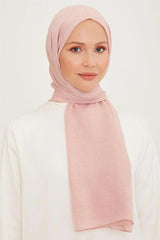 Shimmering Formal Shawl - Wrinkle - Resistant Pink - TryAladdin