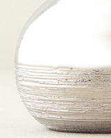 Premium Silver Decorative Vase Retail Display