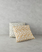 Professional Shine Line Decorative Cushion Cover Mustard 42x42cm