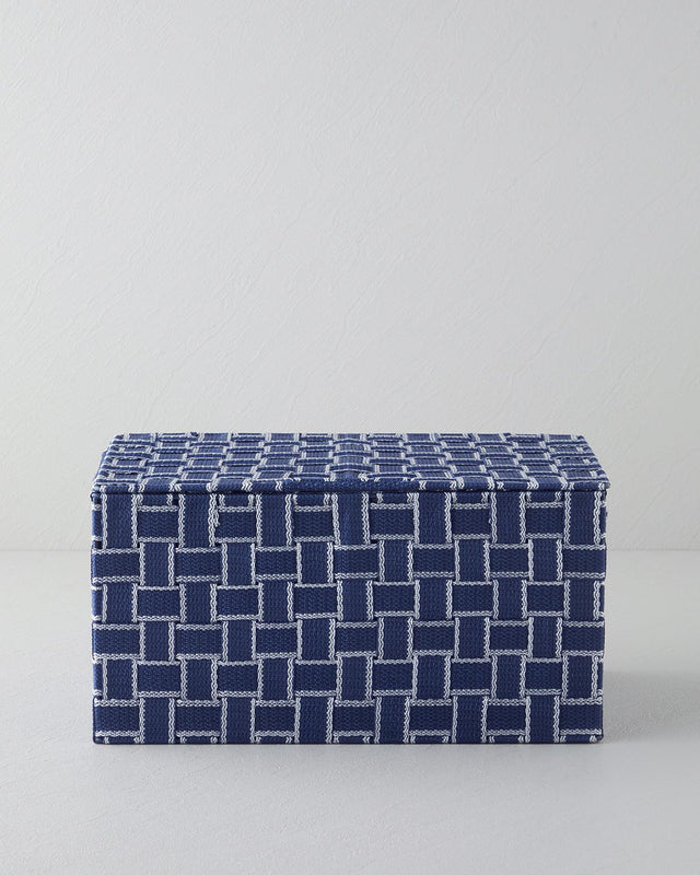 Professional-Grade Navy Blue Multi-Purpose Storage Box