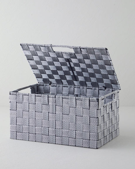 Premium-Decorative-Storage-Box-Black-White