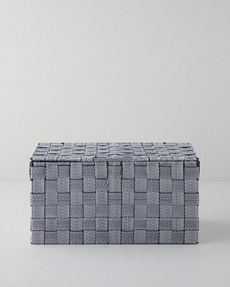 Premium-Decorative-Storage-Box-Black-White