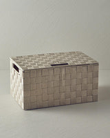 Elegant Home Storage Solution Dark Beige Organizer Box