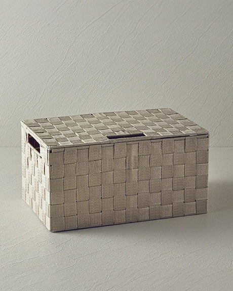Elegant-Home-Storage-Solution-Dark-Beige-Organizer-Box