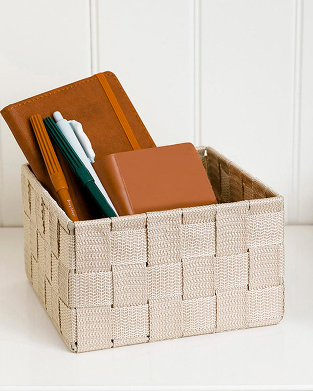 Professional Glazed Beige Woven Biscuit