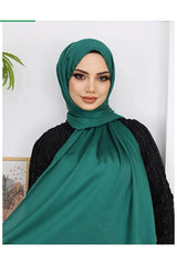 Shiny Satin Chiffon Shawl - Elegant & Versatile - TryAladdin