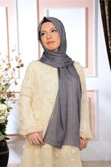 Shiny Striped Chiffon Shawl for Daily & Evening - TryAladdin