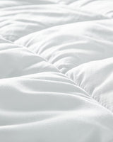Professional Microfiber Single Duvet   All Season Comfort   White