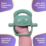 Silicone Baby Teether - Soothing Relief & Developmental Support - TryAladdin