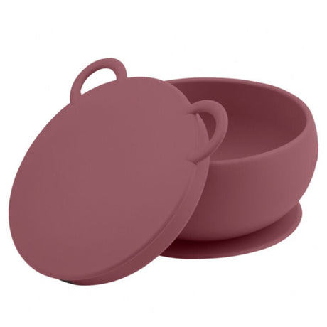 Silicone Suction Bowl with Lid - Secure Baby Feeding & Storage 6+ Months - TryAladdin