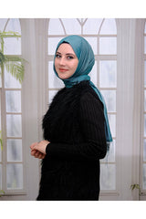 Silky Green Shawl - Breathable & Lightweight - TryAladdin